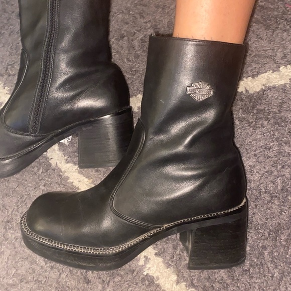 Harley Davidson Y2K chunky boots - Picture 8 of 8